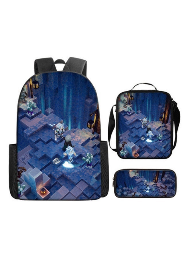 Minecraft Student Backpack Set Of Three - Image 1